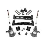 5 Inch Suspension Lift Kit w/V2 Shocks 14-18 Silverado/Sierra 1500 2WD Cast Steel
