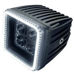 ORACLE Off-Road 3in. 20W Square Spotlight with Halo 2