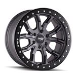 DT1 9303 MATTE GUNMETAL WSIMULATED RING 17X9 5127 12MM 781MM 1