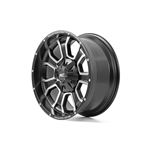 93 Series Wheel One-Piece Matte Black 20x10 8x6.5 -18mm (93201010) 3