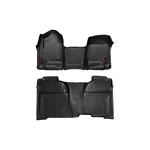 Floor Mats FR and RR OV Hump Crew Chevy/GMC 1500/2500HD/3500HD 2WD/4WD (M-21143) 1