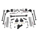6 Inch Ford 4-Link Suspension Lift Kit w/Front Drive Shaft 17-19 F-250 4WD Diesel w/o Overloads Roug