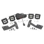 Toyota 2inch LED Lower Windshield Ditch Kit 1