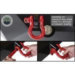 Recovery Shackle 34 475 Ton  Red 3
