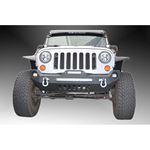 Jeep JK Front Bumper w Fog Light Holes FS7 078 Wrangler JK Steel Mid Length 3
