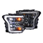 XB LED Headlights: Ford F150 (15-17) (Pair / ASM / White DRL) (Gen 2) (LF502.2-ASM) 1