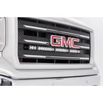 LED Light Kit Behind Grille Mount 30" Chrome Single Row Chevy/GMC 1500 (14-18) (70625) 1