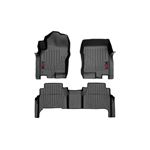 Floor Mats FR and RR Crew Cab Nissan Frontier 2WD/4WD (2008-2021) (M-80513) 1