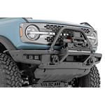 High Winch Mount All Models 9500S 20 Inch Black Single Row LED Ford Bronco (21-24) (51095) 3