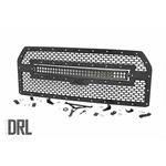 Ford Mesh Grille 30 Inch Dual Row Black Series LED w/Cool White DRL 15-17 F-150 Rough Country 1