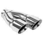 3in. Round Polished Exhaust Tip (35228) 1