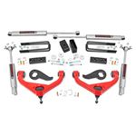 3 Inch Lift Kit Chevy/GMC Sierra 3500 HD/Silverado 3500 HD 2WD/4WD (20-24) (95630RED) 1