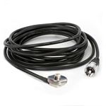 15 Ft Antenna Coax Cable with 3/8 NMO Mount 1