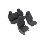 Seat Covers - FR and RR - Crew Cab - Nissan Frontier 2WD/4WD (22-23) (91058)
