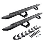 RB30 Running Boards with Mounting Brackets 2 Pairs Drop Steps Kit (6960478720PC) 1