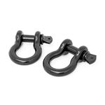 DRing Set Black Sold as a Pair 1