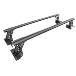 XRS Cross Bars - Truck Bed Rail Kit for Full-Sized Trucks without Tonneau Covers 1