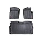 Floor Mats FR and RR 2 Ret Hook Ford F-150 2WD/4WD (2011-2014) (M-51112) 1