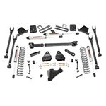 6 Inch Ford 4-Link Suspension Lift Kit w/Front Drive ShaftV2 Shocks 17-19 F-250/350 4WD Diesel 1