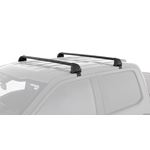 Vortex ROC25 Flush Black 2 Bar Roof Rack 1