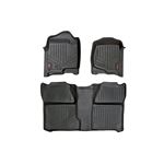 Floor Mats FR and RR Crew Cab Chevy/GMC 1500/2500HD (07-14) (M-20713) 1