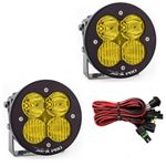 LED Light Pods Amber Lens Driving Combo Pattern Pair XL R Pro Series 1