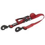 Ratchet 2 in. x 10 ft. Tie Down w/ Twisted Snap Hooks