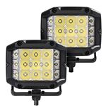 Bright Series Lights - Pair of 4x3 Sideline Cube Flood Light Kit (750300323FCS) 1