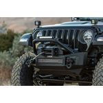 Rockline Winch and LED Ready Front Stubby Bumper-3