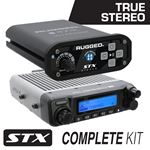 STX STEREO Complete Master Communication Kit with Intercom and 2-Way Radio (MCK-STX-2P-G1) 1