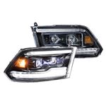 XB LED Headlights: Dodge Ram (09-18) (Pair / ASM) (LF520-ASM) 1