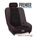 Premier Low Back Suspension Seat with Adjustable Headrest 1