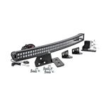 LED Light Bumper Mount 40" Black Dual Row Ford F-250 Super Duty (11-16) (70682) 1