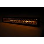 20 Inch Chrome Series LED Light Bar Dual Row Amber DRL (70920DA) 3