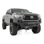 Front Bumper Hybrid 20" Blk LED 12000-Lb Winch Syn Toyota Tacoma (16-23) (10723) 3