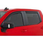 Side Window Deflectors In Channel Rain Guard Chevy/GMC 1500/2500HD/3500HD (19-24) (811924) 3