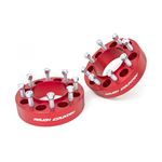 2 Inch Wheel Spacers Pair Red 03-20 F-250/F-350 Super Duty Rough Country 1