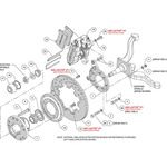 Dynapro Dust-Boot Big Brake Front Brake Kit (Hub) 3