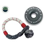 Combo Pack Soft Shackle 716 41000 lb and Recovery Ring 40 41000 lb Gray 1