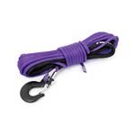 Synthetic Rope 1/4 Inch 50 Ft Purple (RS162) 1