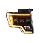 XB LED Headlights: Ford F150 (09-14) (Pair / ASM Amber DRL) (LF506-A-ASM) 3