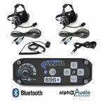 2 Person - RRP696 PLUS Bluetooth Intercom System with Ultimate Headsets 1