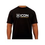 ICON RD TEE BLACK - SMALL 1