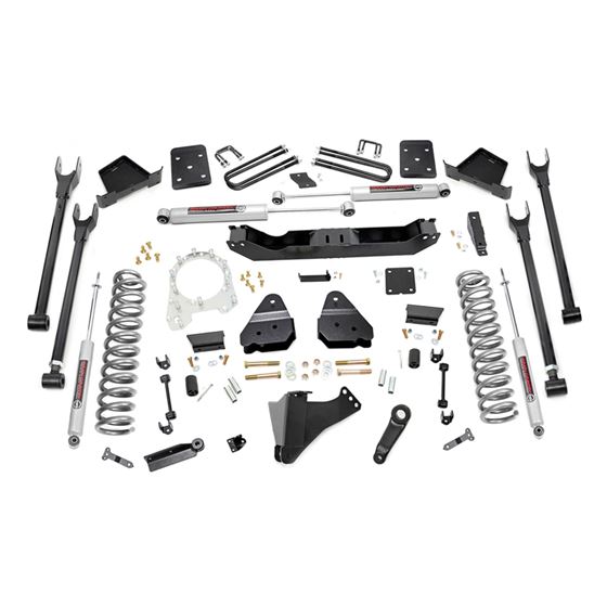 6 Inch Lift Kit Diesel 4-Link No OVLD Ford F-250/F-350 Super Duty (17-22) (50720) 1