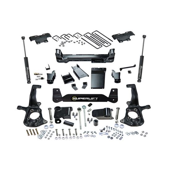 6 Lift Kit 1119 SilveradoSierra 2500HD3500HD 4WD Knuckle Kit wSL Shocks 1