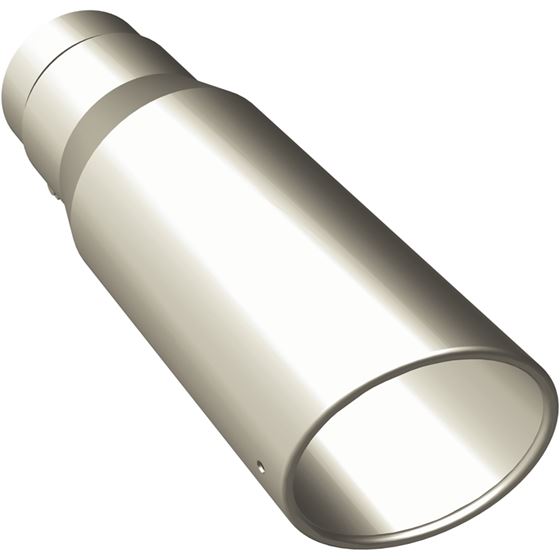 5in. Round Polished Exhaust Tip (35213) 1