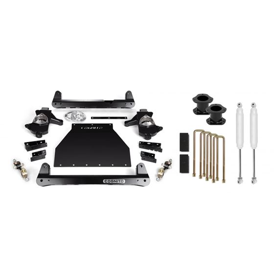 4-Inch Standard Lift Kit for 07-18 Silverado/Sierra 1500 2WD/4WD With OEM Cast Steel Control Arms 1