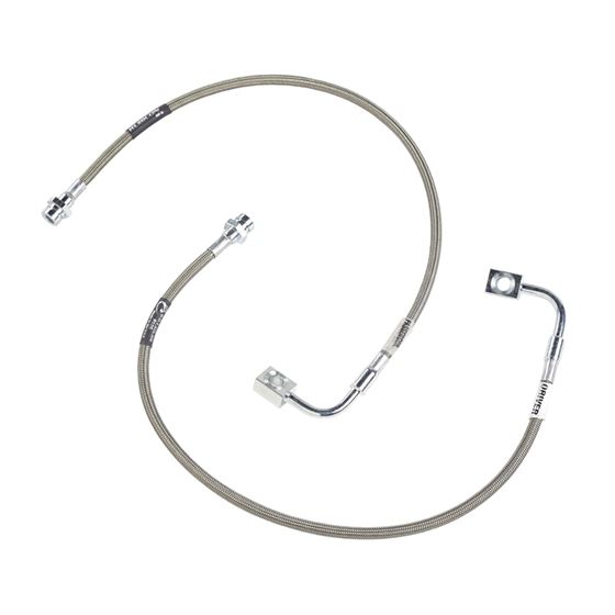 Brake Line Extension 24 in. Length Incl. Instructions Front Pair For Use w/PN[RE7123/RE (RE15302) 3