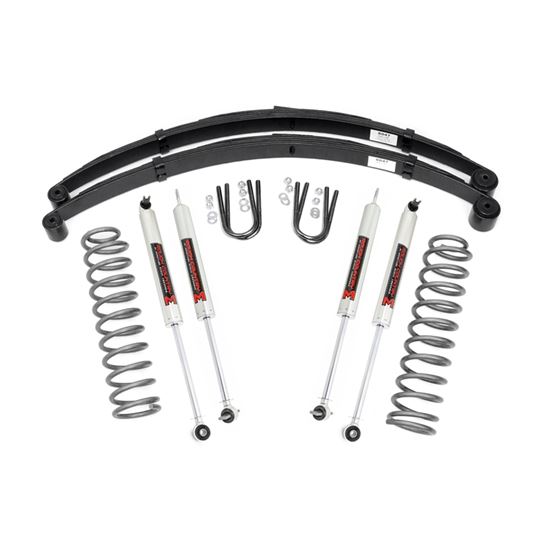 3 Inch Lift Kit RR Springs M1 Jeep Cherokee XJ 2WD/4WD (1984-2001) (63040) 1