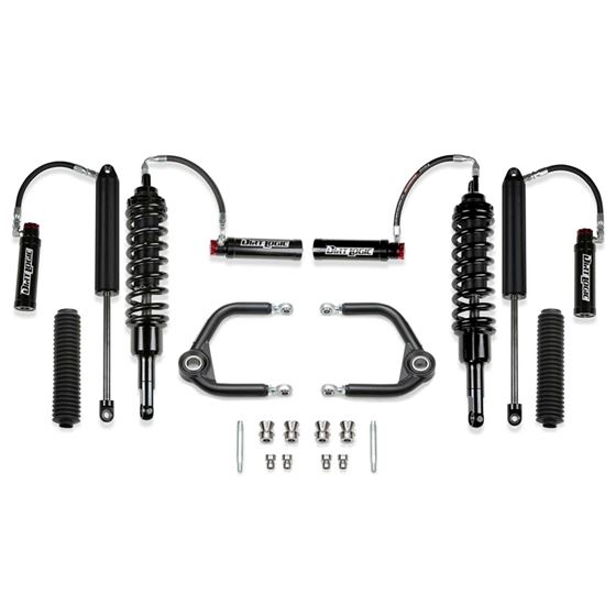 UNIBALL UPPER CONTROL ARMS W/ FRONT DIRT LOGIC 3.0 RESI COILOVERS 3.0 RESI SMOOTH SHOCKS-K2342DL 1
